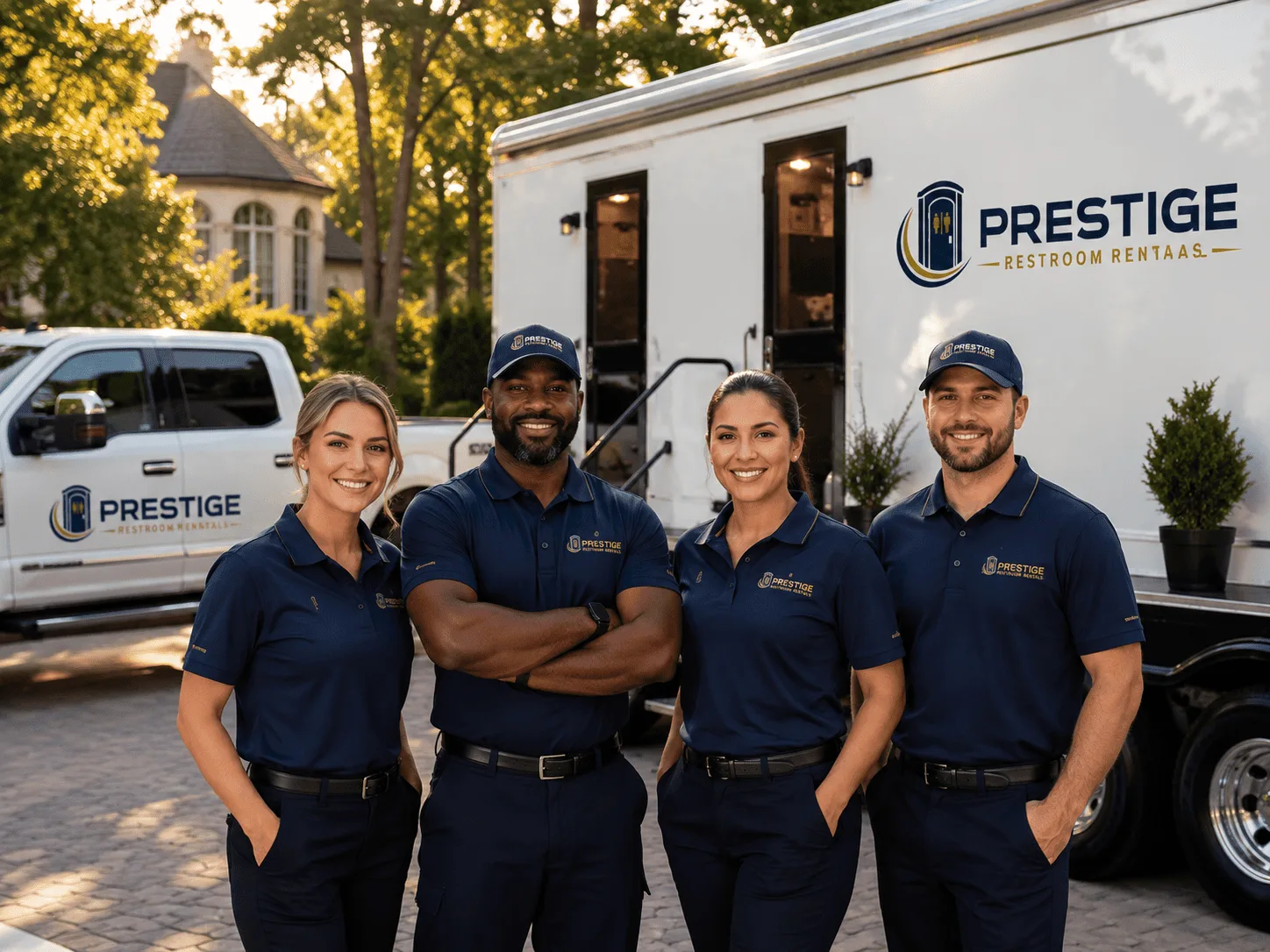Trusted Luxury Portable Restrooms company in Walnut Grove, MS